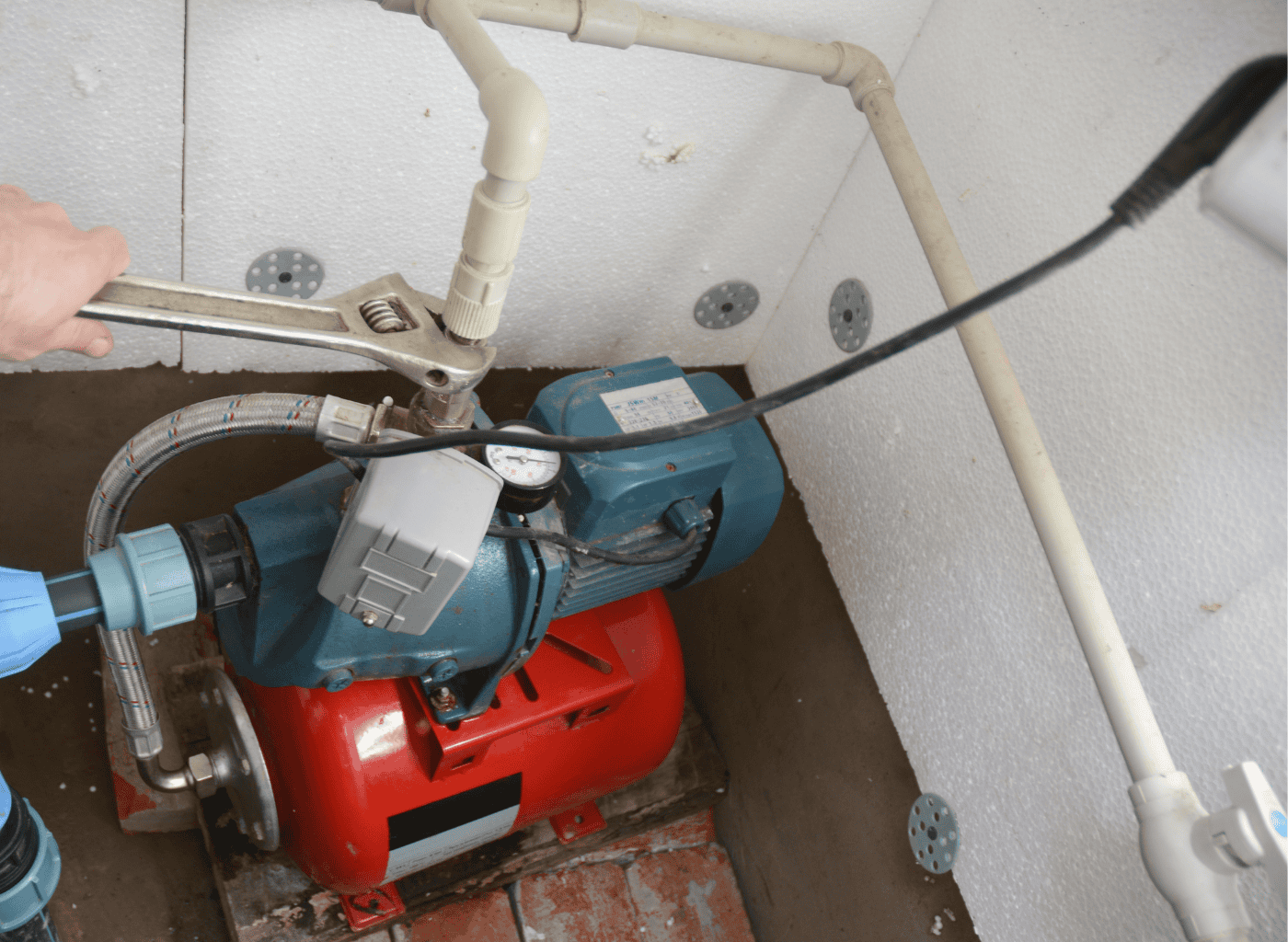 Basement sump pump service in Chesterton, Indiana, preventing water damage and flooding.
